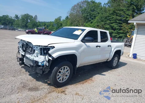 2024 Toyota Tacoma Sr 4Wd z USA, uszkodzony, nr VIN 3TYLD5KN5RT002073